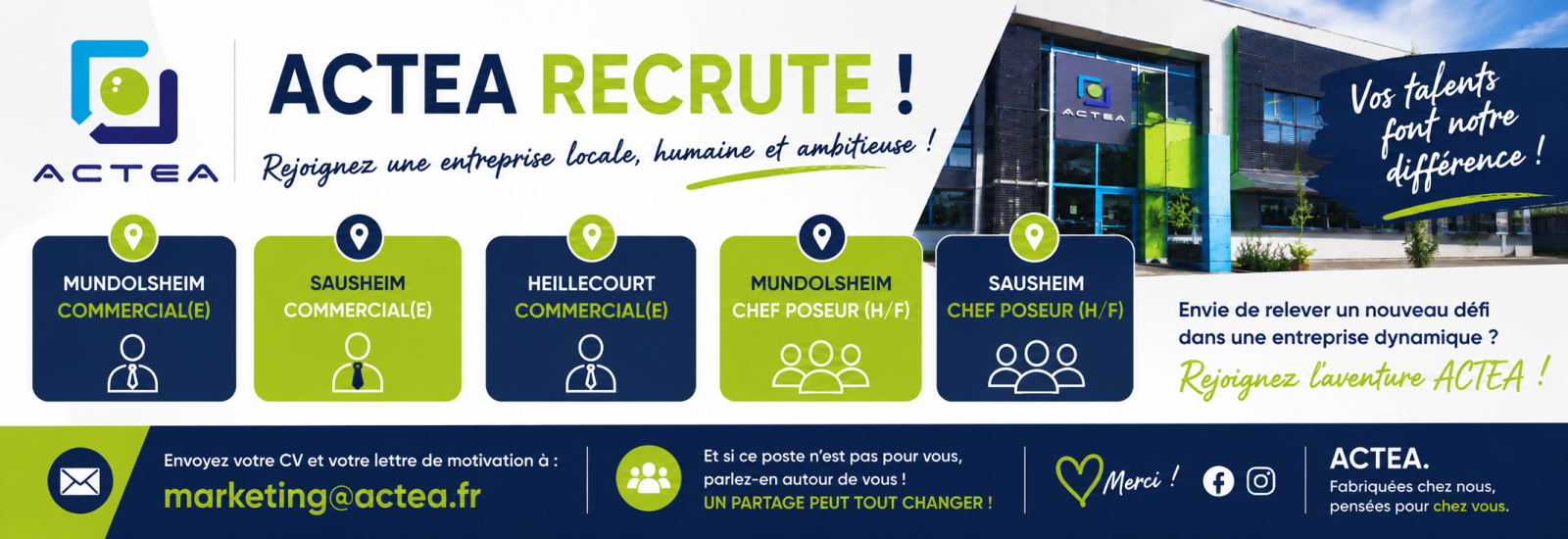 Recrutements ...