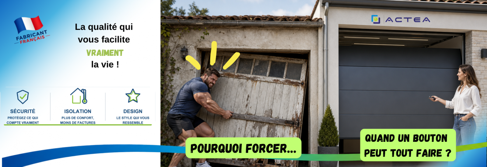 Il est peut être temps de changer votre porte de garage?