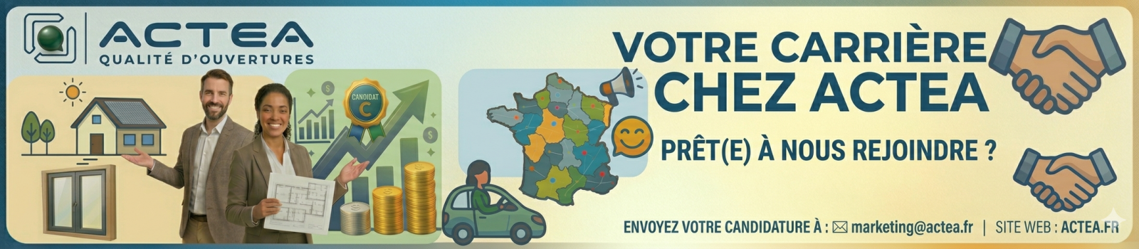 Les offres d'emploi ACTEA